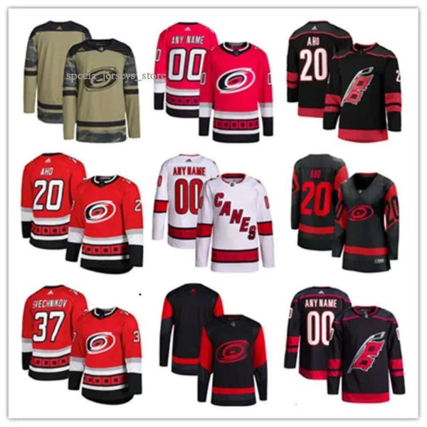 Maillots de hockey personnalisés des Hurricanes de Caroline 73 Ondrej Kase 81 Rees 36 Zach Sawchenko 26 Paul Stasy 21 Derek Stepan 61 Ryan Suzuki 23 Stefan 4783 5684 9883