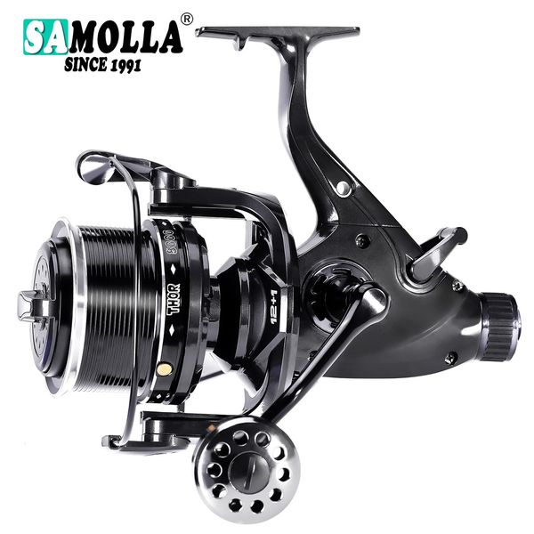 Carpe Fishing Reel Spinning Reels Max Double Drag 27kg 121BB Carretilha de Pesca Accesorios Mar Peche en Mer Saltfreshwater 240401