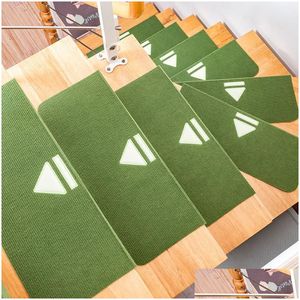 Tapis 5 / 10pcs Lumineux auto-adhésif non glissant le tapis d'escalier étal