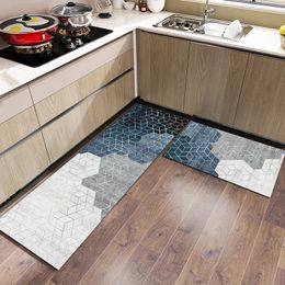 Tapis anti-dérapant Long tapis de cuisine tapis pour sol moderne tapis de bain entrée paillasson lavable tapis salon chambre tapis de prière 231024