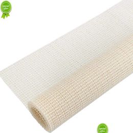 Tapis Tapis antidérapant Tissu PVC Gel de silice Anti Slip Mousse Canapé Yoga Coussin Mobile Composé Mousse Fond Drop Livraison Maison Jardin Dh6Ph