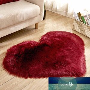 Tapis de sol pour chambre à coucher, tapis en laine artificielle, tapis poilu, faux tapis de sol en fourrure, tapis moelleux uni, doux pour salon, prix d'usine, conception experte, qualité