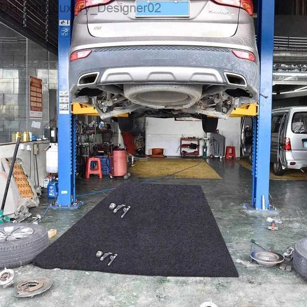 Réparation de voitures de tapis rampage rampe de voiture mobile outil de voiture nettoyage de l'outil de nettoyage des ménages et d'entretien des machines à plancher zéro Q240426