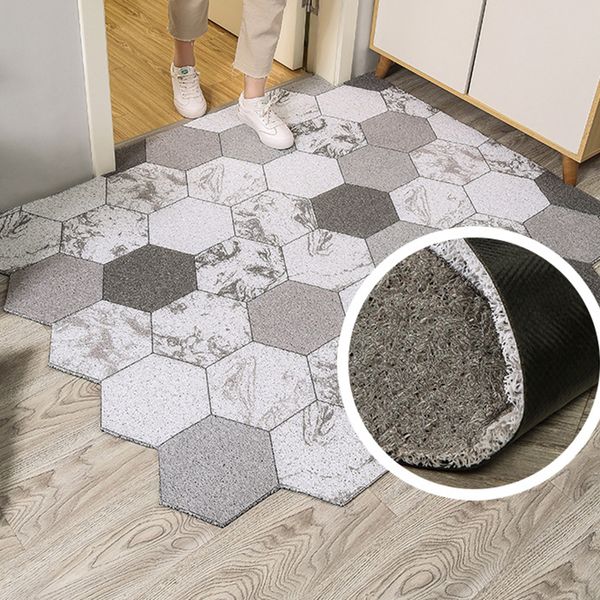 Tapis personnalisé paillasson PVC cuisine tapis bain intérieur extérieur entrée peut être coupé anti-poussière couloir maison tapis 230710