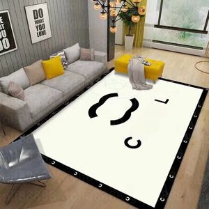 tapis concepteur tapis décor décor salon room couverture de table basse basculée de chambre à coucher en noir et blanc