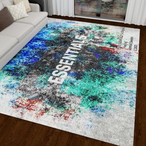 Tapijt Designer Rug Room Decor Woonkamer Slaapkamer Hypebeast Fog Essentials Dubbele lijn Tapijt Woonkamer SOFA SLAAPKAMER Bed Trend Vloer Mat