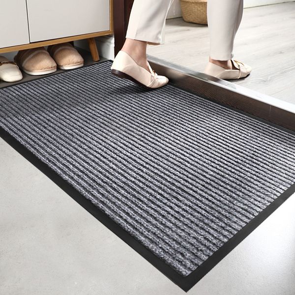 Tapis paillasson entrée tapis de porte d'entrée intérieur extérieur lavable tapis entrée pour grattoir à chaussures pour intérieur extérieur maison 230227