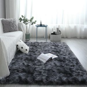 Tapis pour salon grands tapis moelleux anti-dérapant Shaggy zone tapis salle à manger maison chambre tapis de sol 80x120cm 625 V2280H