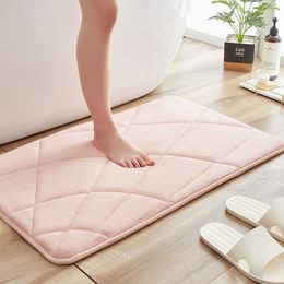 Tapijt traagschuim badkamer mat tapijt sbr niet slip bodem toiletmat moderne niet -slip wasbare tapis te koop 230329