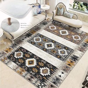 Tapis marocain Style rétro salon haute qualité flanelle chambre tapis de sol grande surface tapis éponge élasticité enfants tapis 230710