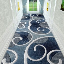 Tapijt Nordic Corridor Carpet Runner Aangepaste en aangepaste Corridor Floor Mat Corridor Stairway Carpet Non slip Mat el Lobby Floor Carpet 230714