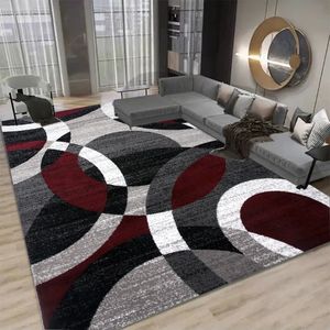 Tapis Tapis géométrique nordique pour salon décor de luxe moderne canapé Table grand tapis salle de bain tapis de sol Alfombra tapis carré 231013