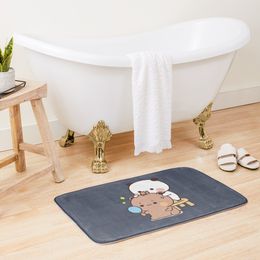 Tapijt Panda Bear Bubu Dudu Bath Mat Absorberende vloermat Tapijt Skid Resistant 230329