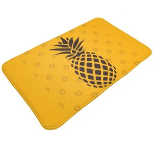 Tapis de sol en Polyester ananas, antidérapant, cadeaux de fête d'intérieur personnalisables, 230825