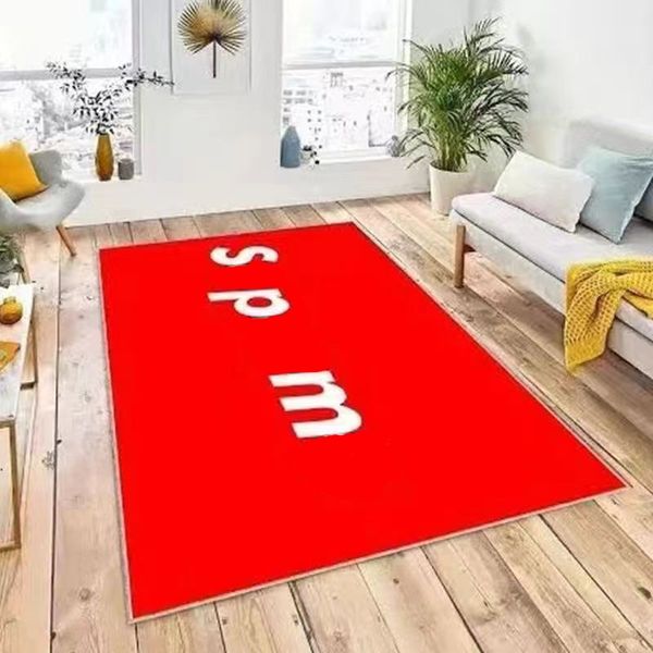 Chambre de décoration de chambre de tapis Chauffeur de concepteur chambre rouge avec chambre à couchage à la chambre au coucher