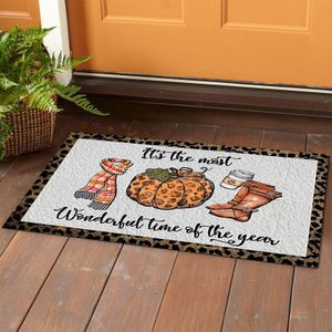 Tapijt Thanksgiving Day Decoratieve Deurmat Badkamer Woonkamer Welkom Vloerkleed Geweven 230825