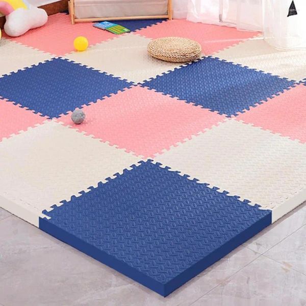 Tapis 10pcs 30 cm Mat de puzzle pour enfants épais bébé jouer des tapis de tapis pour enfants eva room en mousse de mousse activités