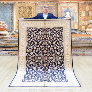 Carpets 122x183cm tapis persans noués à la main