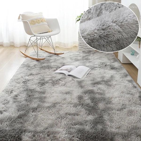 Tapis 13608 Tapis de chambre rose pour chambre d'enfants filles mignonnes tapis de sol doux décoration de vie blanc moelleux grand chevet des enfants