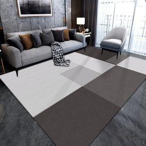 Tapijten 14096 Plush tapijt woonkamer decoratie pluizig tapijt dikke slaapkamer anti-slip vloer zachte lounge tapijten vast groot groot