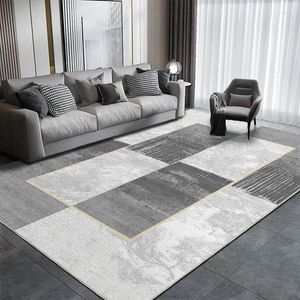 Tapijten 14173 Plush tapijt woonkamer decoratie pluizig tapijt dikke slaapkamer anti-slip vloer zachte lounge tapijten vast groot groot