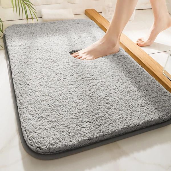 Tapis 15,7-23,6 pouces de bain antidérapant épaississeur épaississement en mousse mobile en mousse de mousse super absorbant cuisine salon salon