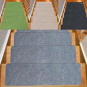 Alfombras 1pc antideslizante escalera corredor peldaños alfombras alfombras para seguridad y alfombras de agarre niños ancianos perros