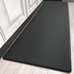 Alfombras, 1 Uds., alfombra impermeable de PVC, alfombrilla larga de PU para dormitorio, sala de estar, felpudos, alfombras Tatami, antideslizantes, a prueba de aceite, gris para cocina