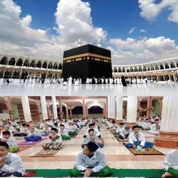 Tapis 2022 Eid Al-Fitr Décoration Couverture de prière musulmane Tapis de culte islamique Accueil Carpet257T