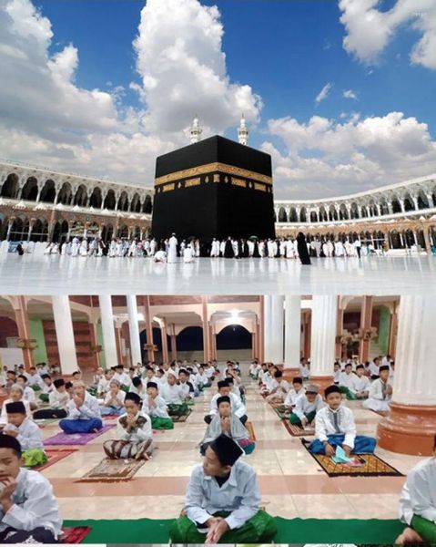 Tapis 2022 Eid Al-Fitr Décoration Couverture de prière musulmane Tapis de culte islamique Tapis de maison