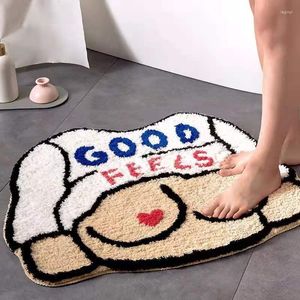 Alfombras 2023 diseño de moda baño dormitorio piso individualidad Paty sala de estar interior regalo mullidas gruesas alfombras de cocina