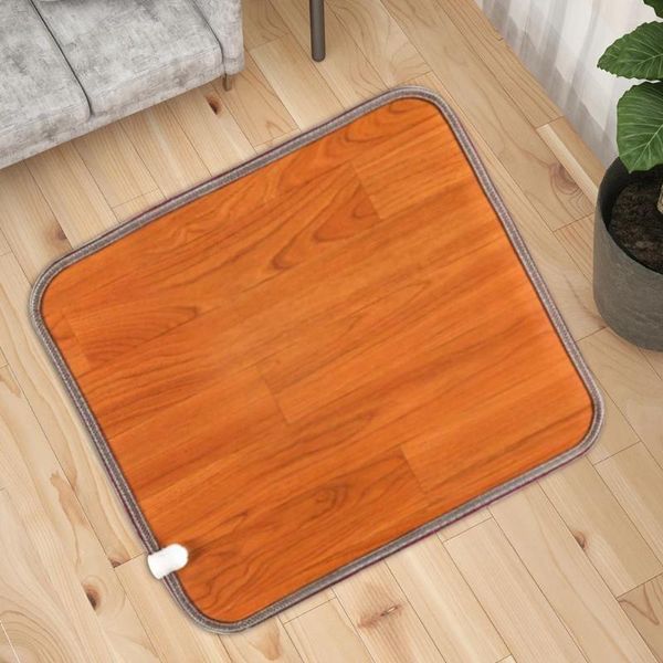 Alfombras 220V Piso calefacción calefacción impermeable Pies de invierno Matelada Ajustable para sala de estar para el hogar