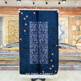 Carpets 3'x5 'Tapis de soie à main à la main