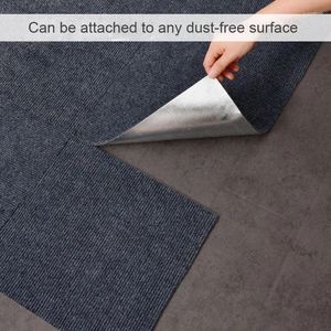 Carpets 30x30cm auto-adhésif tapis non tissé tapis de sol fort étape non glissée étape protector tapis home décoration