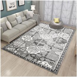 Tapis 3D tapis rayés et pour la maison salon gris doux décline lit chambre tapis antidérapant grand personnalisé1