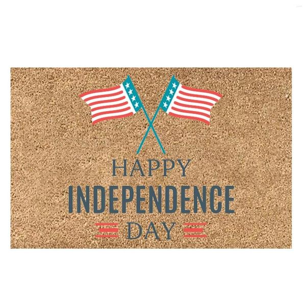 Carpets 40x60cm Independence Day USA Match Match Mats Floor Crystal Velvet Indoor and tapis pour le salon 5x7