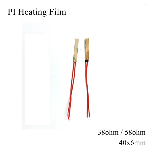 Carpets 40x6mm 5V 12V 24V 110V 220V PI Filage de chauffage Polyimide Adhésif Plaque de plaque de plaque de plaque de plaque de carburant Panneau de carburant