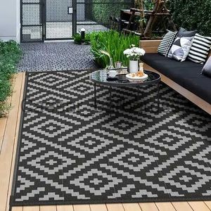 Tapijten 4x6ft Noordse tapijt vloer tapijten voor woonkamer Home Garden Patio Decoratie Leisure Buiten kampeerpicknickmat Waterdicht X0620