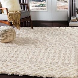 Carpets 5'3 "x 7'3" Carpet Living Room Decor HAPSBURG MOROCAN Shag Area Tapis beige Freight Decoration Free Decoration Home Textile Garden