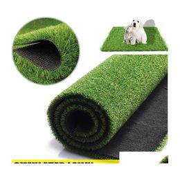 Tapijten 50X50Cm 50X100Cm Kunstgras Synthetisch Gazon Turf Tapijt Perfect Voor Binnen Buiten Landschap1 Drop Levering Huis Tuin Dhods