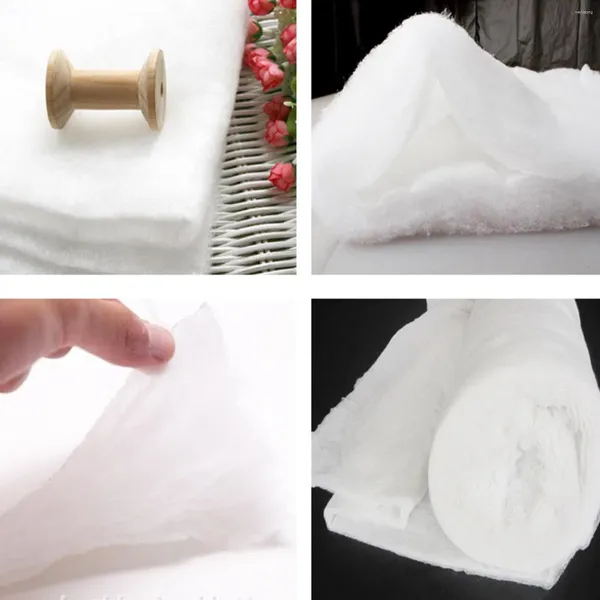 Alfombras 8 pies Blanco Artificial Suave Snow Nnow Carpeta Rollada Enhorabos de imitación de navidad