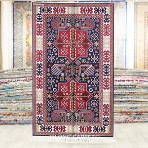 Carpets 91x152cm à la main de la soie à la main le salon de la zone classique oriental de la zone orientale (BL142)