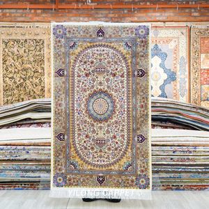 Carpets 91x152 cm Tapis de soie tissé à la main