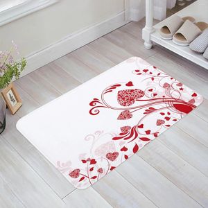 Tapijten Samenvatting Bloemen Love Keuken vloer Mat Woonkamer Decor Tapijt Huisegang Entrance Doormat Balkon Deur Anti slip tapijt