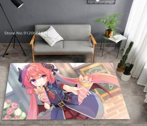 Carpets anime girls folder tapis beaux portants 3d imprimé belles kawaii tapis pour chambre de chambre tapis décor 9911870