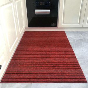 Tapis anti-dérapant tapis de cuisine pour sol long couloir rayure bain paillasson salon chambre tapis tapis peuvent être coupés tapis de pied tapis