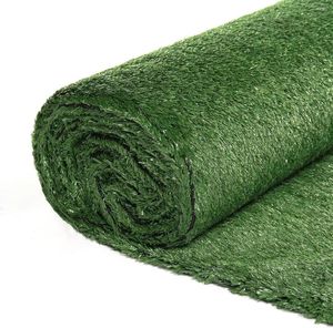 Tapis Tapis artificiel extérieur 6 pieds x 32 pieds gazon vert gazon pour chien animal de compagnie dans le jardin