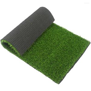 Tapis artificiel Turf Mat de porte avant Green Grass Tapis de tapis extérieur Foot en plastique