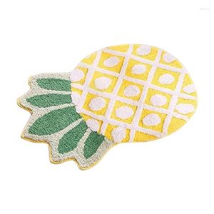 Tapijten badkleed voor kinderen niet-slip absorberende badkamer tapijten decoratieve keukenmat cartoon ananas ananas-area decor