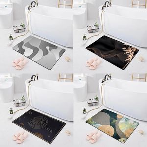 Alfombras Baño Anti-Slip Absorbent Mat Door Daught Daught Suger Hogar Bunds Honing Cocina se puede personalizar